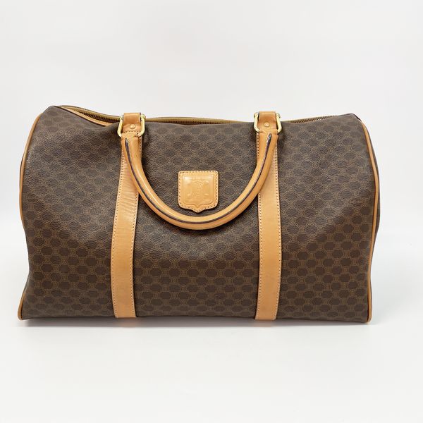 CELINE Macadam Handbag Vintage Boston Bag PVC/Leather Women's [Used B] 20230320