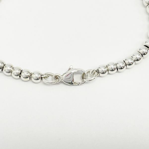 TIFFANY&amp;Co. Peace Mark Bead Bracelet Silver 925 Women's [Used B] 20230407