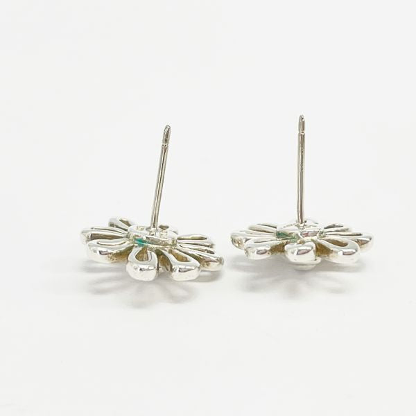 TIFFANY&amp;Co. Daisy Flower Earrings Silver 925 Women's [Used B] 20230407
