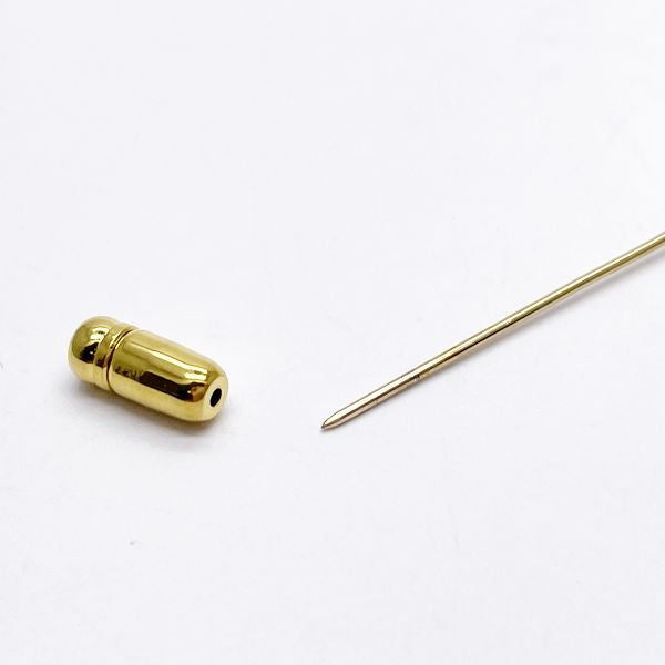 MIKIMOTO Leaf Motif 5P Pearl Approx. 4.9mm Brooch K18 Yellow Gold Women's [Used B] 20240216