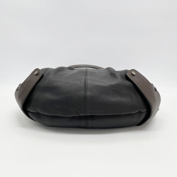 MARNI Balloon Top Handle 2WAY Women's Handbag Brown x Black [Used AB/Slightly Used] 20403976