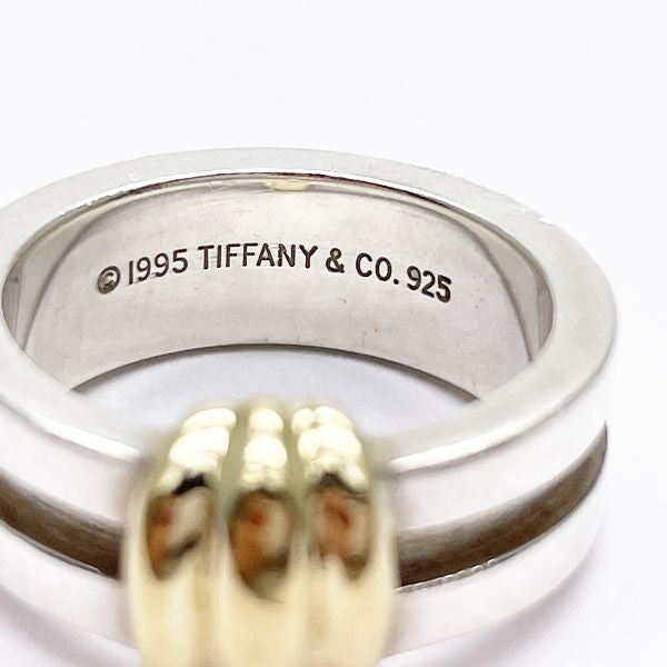 TIFFANY&Co. ティファニー グルーブドウィズ シルバー925 K18YG ユニセックス リング・指輪 13号 （中古B/標準） 20404241