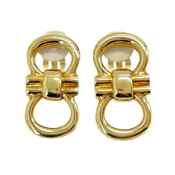 CELINE Vintage Horsebit GP Women's Earrings Gold [Used AB/Slightly Used] 20404701