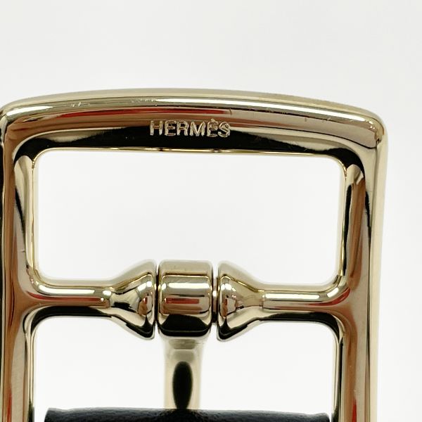 HERMES Etrivière Chain G Hardware 80 女士腰带 黑色 x 金色 [二手 AB/轻微二手] 20405227
