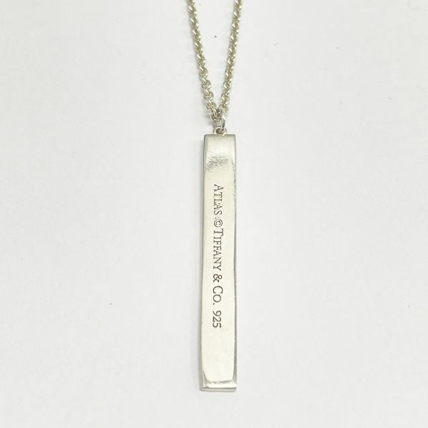 TIFFANY&amp;Co. Tiffany Atlas Bar Silver 925 Unisex Necklace [Used B/Standard] 20405322