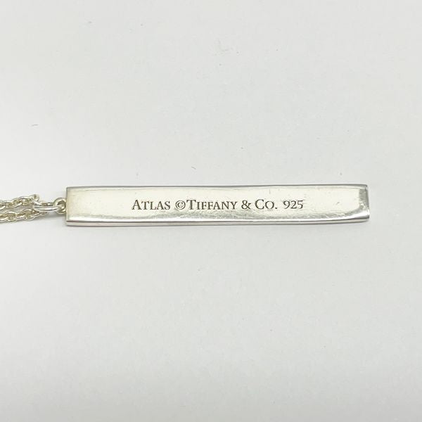 TIFFANY&amp;Co. Tiffany Atlas Bar Silver 925 Unisex Necklace [Used B/Standard] 20405322