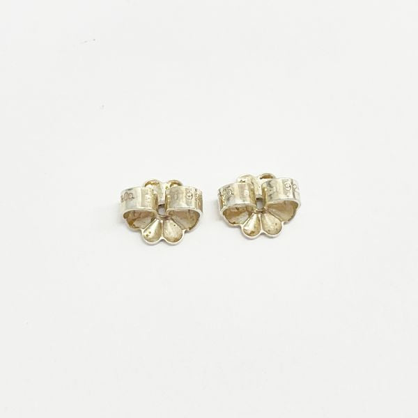 TIFFANY&amp;Co. Tiffany Quadro Folio Clover Silver 925 Women's Earrings [Used B/Standard] 20405339