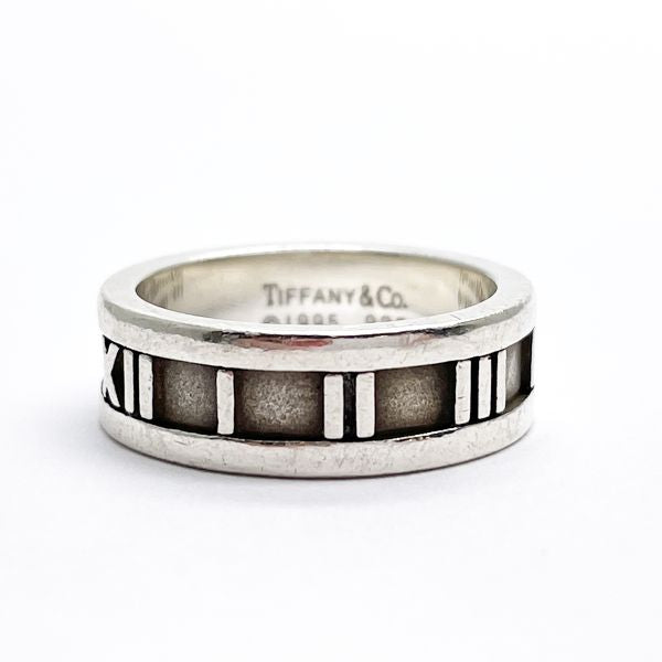 TIFFANY&amp;Co. Tiffany Atlas Silver 925 Women's Ring No. 9 [Used B/Standard] 20405392