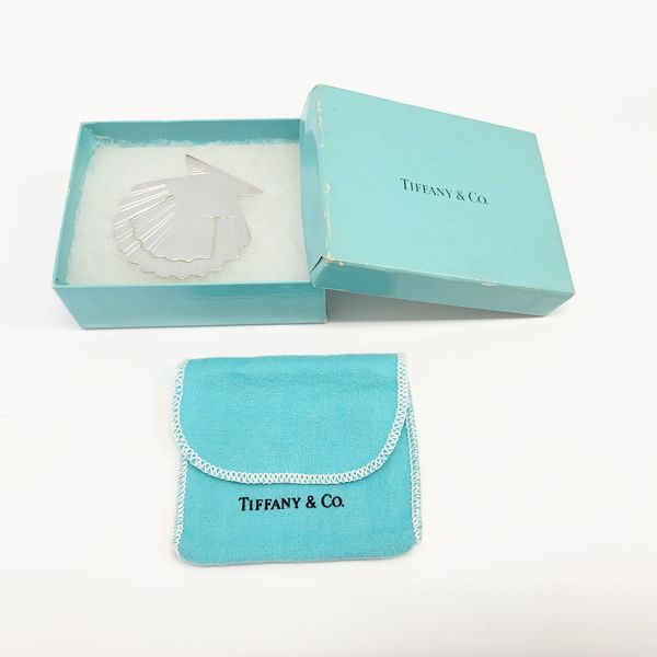 中古B/標準】TIFFANY&Co. ティファニー 貝 シェル ブックマーク 詩織