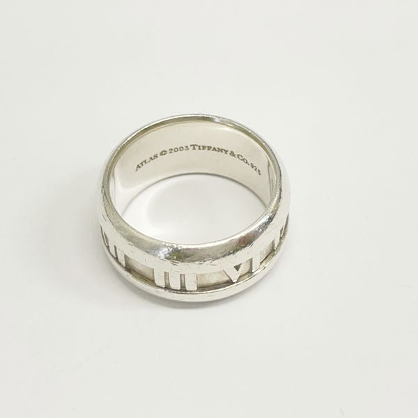 TIFFANY&amp;Co. Tiffany Atlas Silver 925 Men's Ring No. 12.5 [Used B/Standard] 20405399