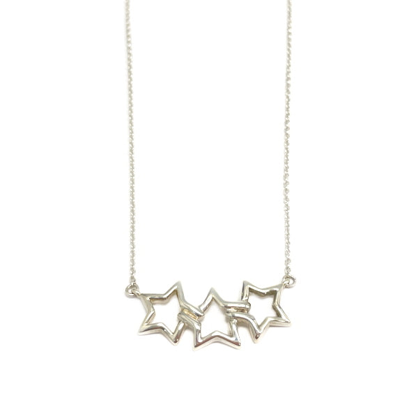 TIFFANY&amp;Co. Tiffany Triple Star Silver 925 Women's Necklace [Used B/Standard] 20406341