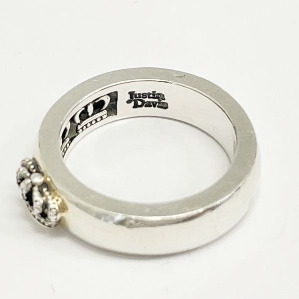 Justin Davis CROWN HEARTED Silver 925 Women's Ring No. 5 [Used B/Standard] 20406419