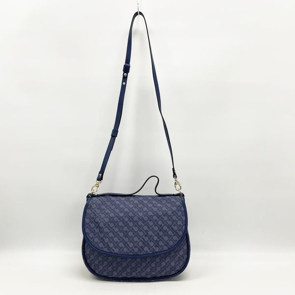 GHERARDINI Softie All Over Pattern 2WAY Women's Handbag Blue [Used AB/Slightly Used] 20407449