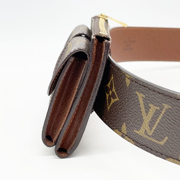 Used AB/Slightly used] LOUIS VUITTON Suntulle Pochette Duo 38/95 Unisex  Waist Bag M9836 Brown 20407562