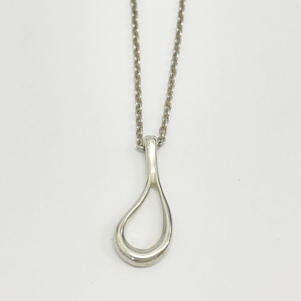 TIFFANY&amp;Co. Tiffany Elsa Peretti Open Teardrop Silver 925 Women's Necklace [Used B/Standard] 20407591