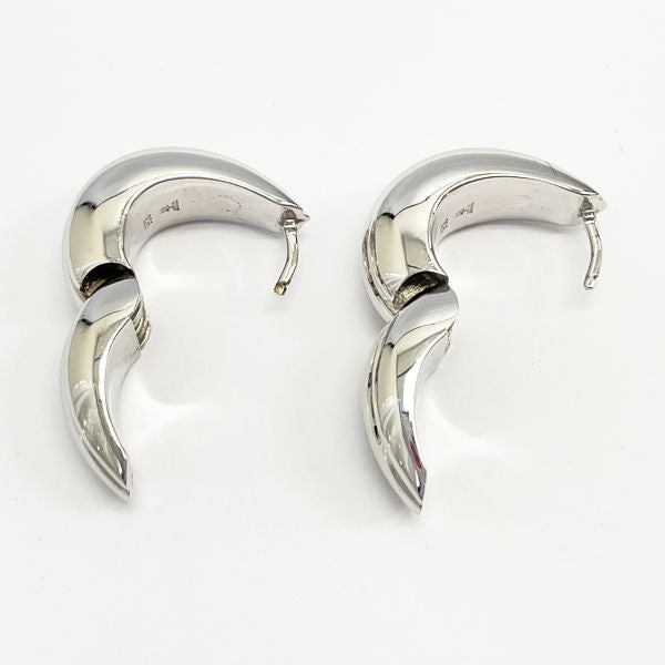 no brand Tom Wood Ice Hoop Silver 925 Unisex Earrings [Used AB/Slightly used] 20407593