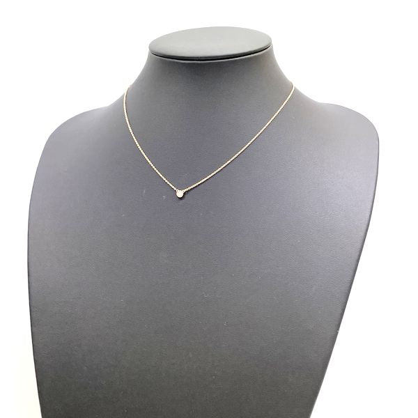 TIFFANY&amp;Co. Tiffany Visor Yard 1P Diamond K18PG Women's Necklace [Used B/Standard] 20407899