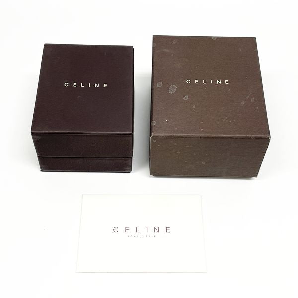 CELINE セリーヌ マカダム メレダイヤ K18PG レディース ペンダントトップ 【中古AB/使用感小】 20407914