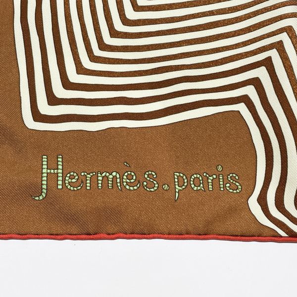 HERMES Carre 90 COUPONS INDIENS Piece of India Scarf Silk Women's 20230831