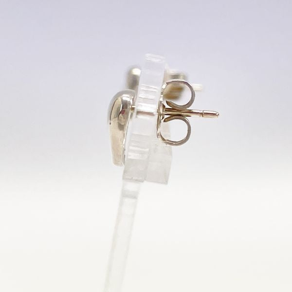 TIFFANY&amp;Co. Elsa Peretti Full Heart Earrings Silver 925 Women's [Used B] 20231219