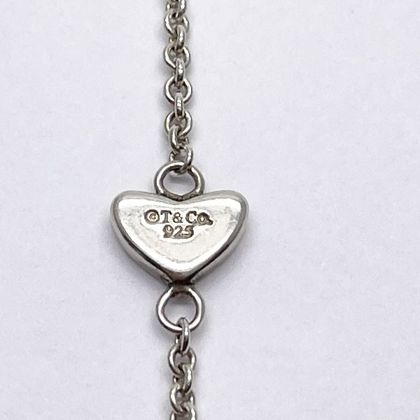 TIFFANY&amp;Co. Open Heart Lariat Necklace Silver 925 Women's [Used B] 20230707
