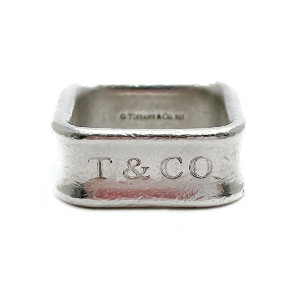 TIFFANY&amp;Co. 蒂芙尼 1837 方形银 925 女士戒指 7 号 [二手 B/标准] 20408058