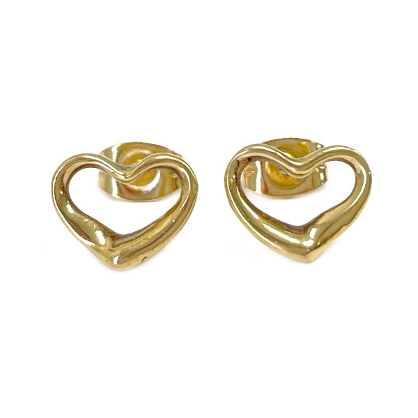 TIFFANY&amp;Co. Tiffany Open Heart K18YG Women's Earrings [Used B/Standard] 20408624