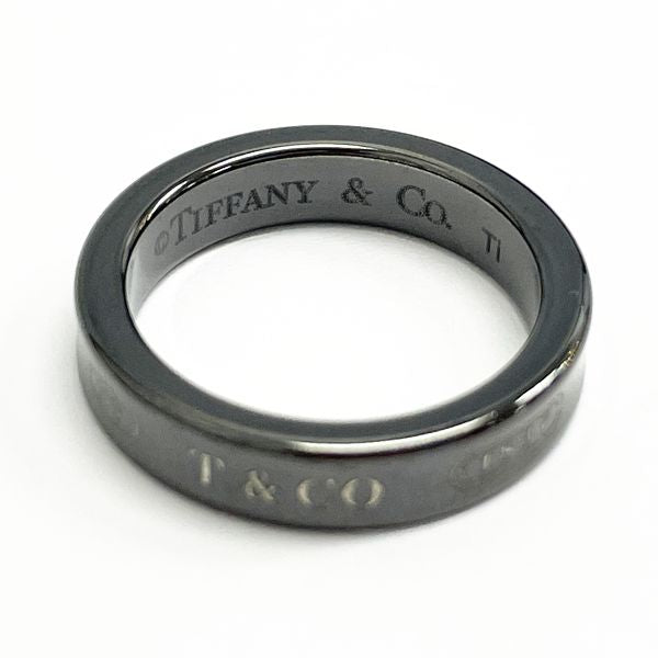 TIFFANY&Co.(ティファニー) 1837 ナロー 8号 リング・指輪 チタン レディース【中古B】20230524