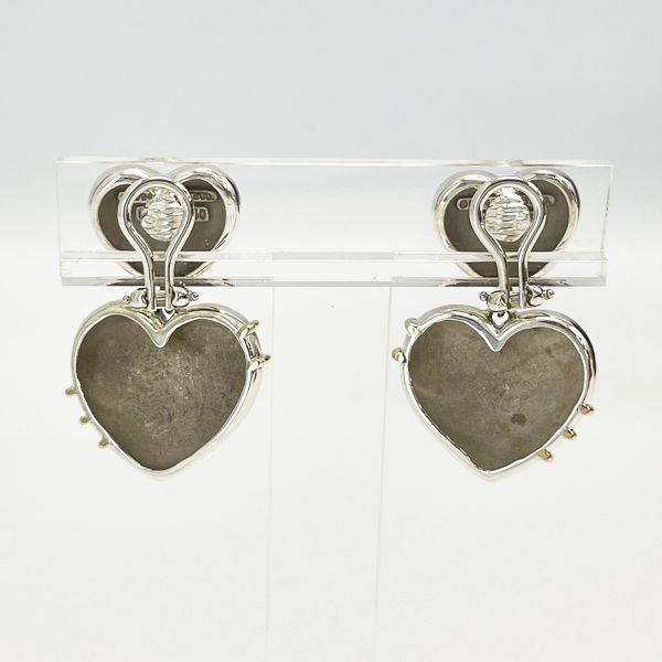TIFFANY&amp;Co. Tiffany Vintage Heart &amp; Arrow Combination Silver 925 K18YG Women's Earrings [Used AB/Slightly Used] 20408644