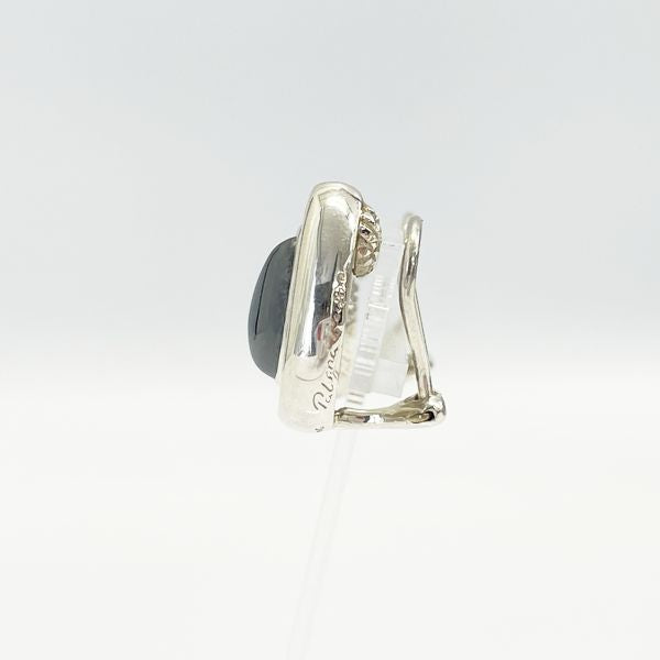 TIFFANY&amp;Co. Tiffany Vintage Hematite Silver 925 Women's Earrings [Used B/Standard] 20408645