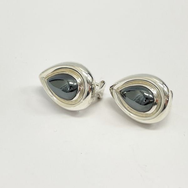 TIFFANY&amp;Co. Tiffany Vintage Hematite Silver 925 Women's Earrings [Used B/Standard] 20408645