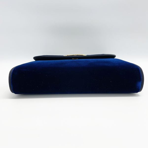 Gucci blue online clutch