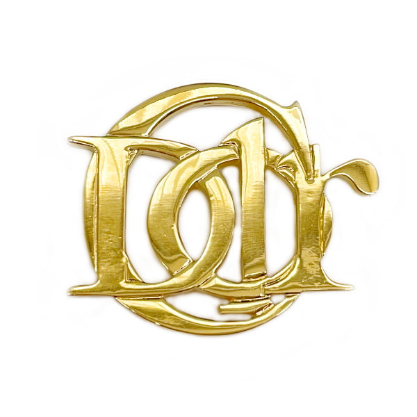 Christian Dior Logo Vintage Brooch GP Women's 20230519