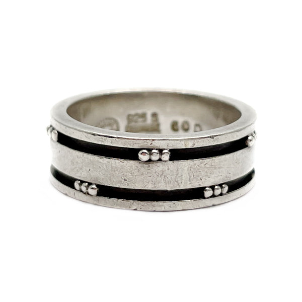 Georg Jensen Vintage 60D Silver 925 Women's Ring No. 9 (Used B/Standard) 20409257