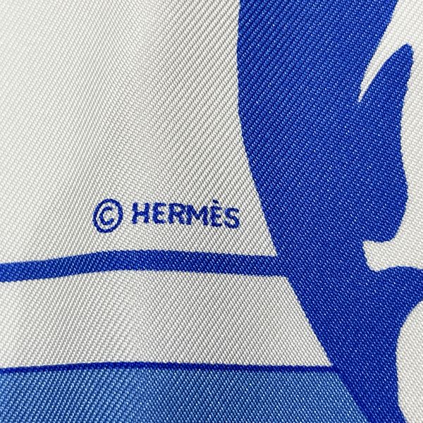 ファッション小物HERMES カレ90 カレ90 Vive les champions! ビバ チャンピオン サッカー ボール スカーフ