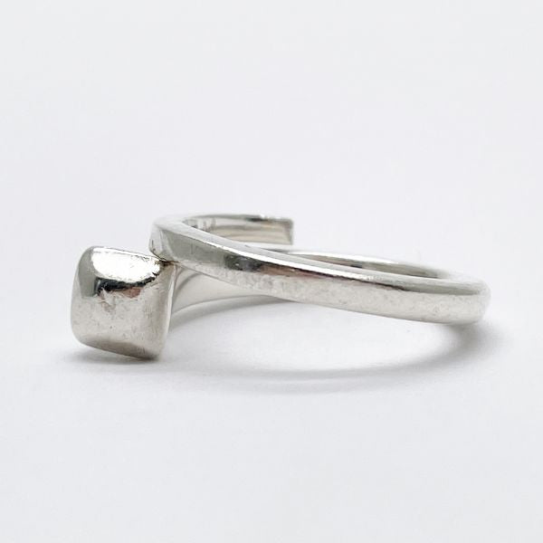 GUCCI Nail Motif Silver 925 Women's Ring No. 10 (Used B/Standard) 20409302