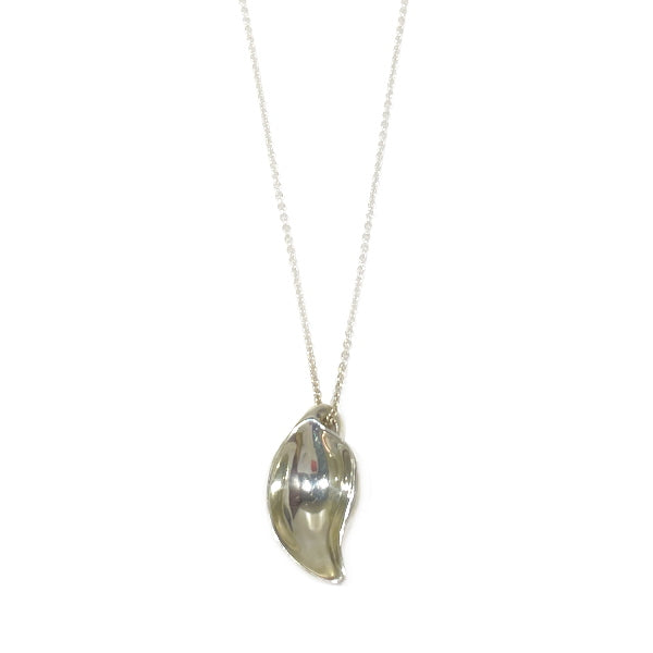 TIFFANY&amp;Co. Elsa Peretti Leaf Necklace Silver 925 Women's [Used B] 20230825