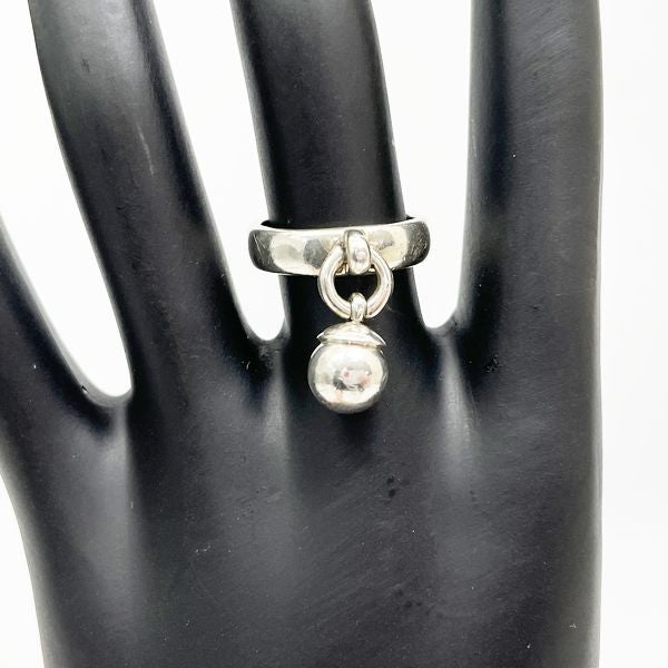 TIFFANY&amp;Co. Tiffany Ball Dangle Silver 925 Women's Ring No. 11.5 (Used B/Standard) 20409316
