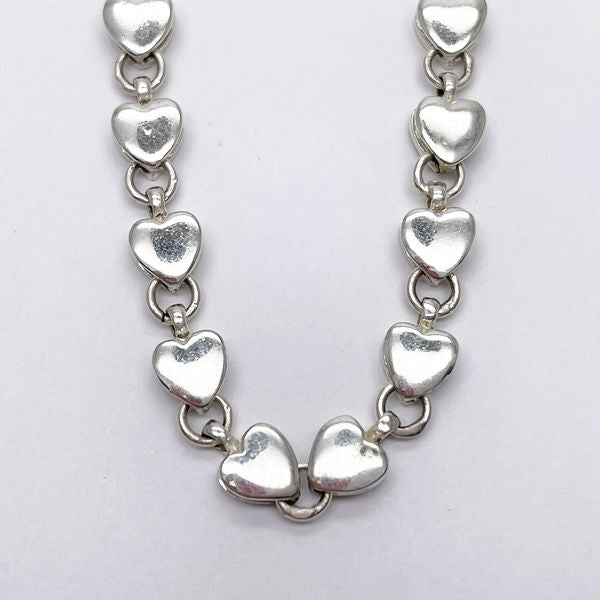 TIFFANY&amp;Co. Puff Heart Necklace Silver 925 Women's 20230612