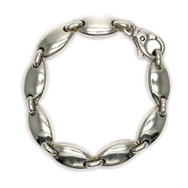 TIFFANY&amp;Co. Vintage Pebble Link Bracelet Silver 925 Unisex 20230530