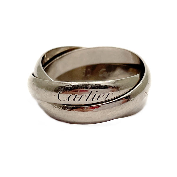 CARTIER Trinity [Incomplete]*Name No. 10 Ring K18 White Gold Women's 20230530