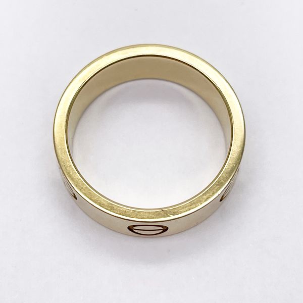 CARTIER Love Ring No. 9.5 Ring K18 Yellow Gold Women's 20230524