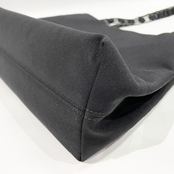 Salvatore Ferragamo Vara Chain Shoulder Plastic Tote Bag AU-21 0719 Shoulder Bag Nylon Women's [Used AB] 20230824
