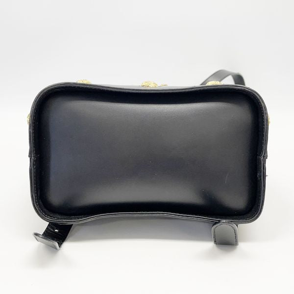 Salvatore Ferragamo Vintage Heel Pumps Metal Fittings Mini Women's Backpack/Daypack Black [Used B/Standard] 20412732