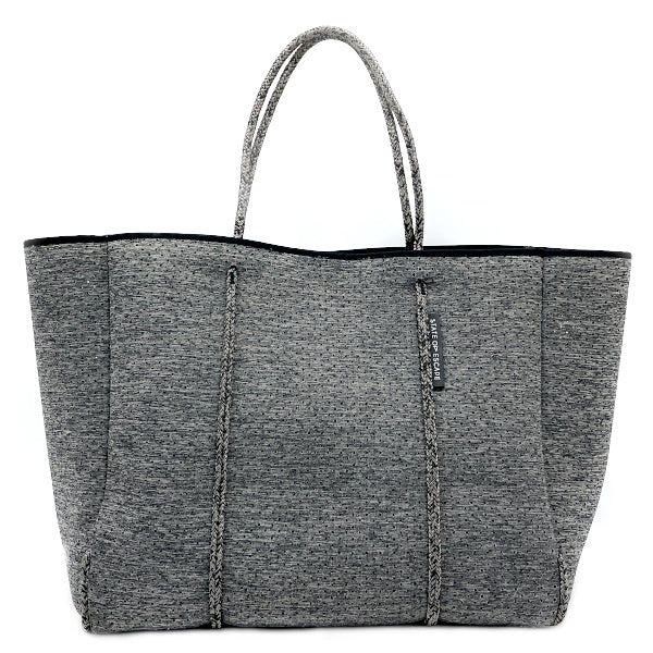 STATE OF ESCAPE Punching Women's Tote Bag with Pouch Gray [Used AB/Slightly Used] 20412762