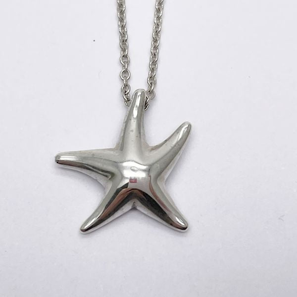 TIFFANY&amp;Co. Starfish Starfish Necklace 925 Silver Women's 20230628