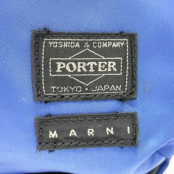 中古B/標準】MARNI マルニ PORTER ポーター コラボ 2WAY タンカー