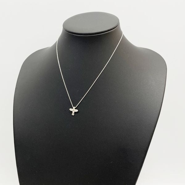 TIFFANY&amp;Co. Bird Cross Necklace Silver 925 Women's 20230628