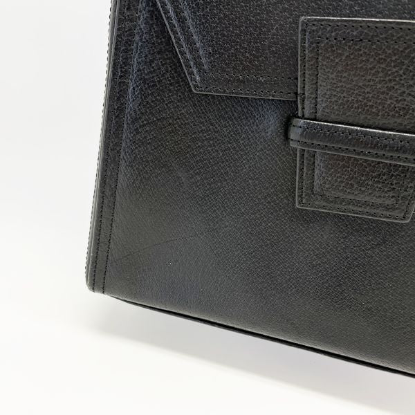 YVES SAINT LAURENT Square Vintage Shoulder Bag Leather Women's 20230606