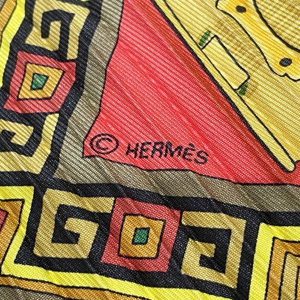 中古AB/使用感小】HERMES エルメス プリーツカレ カレプリセ IN